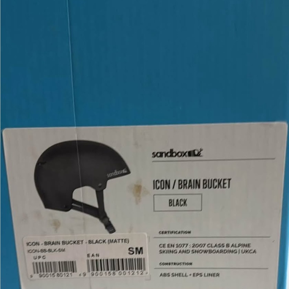 Matte Black Snowboarding Helmet